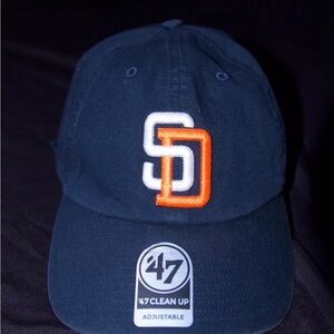 Navy Blue Baseball Cap with SD Logo